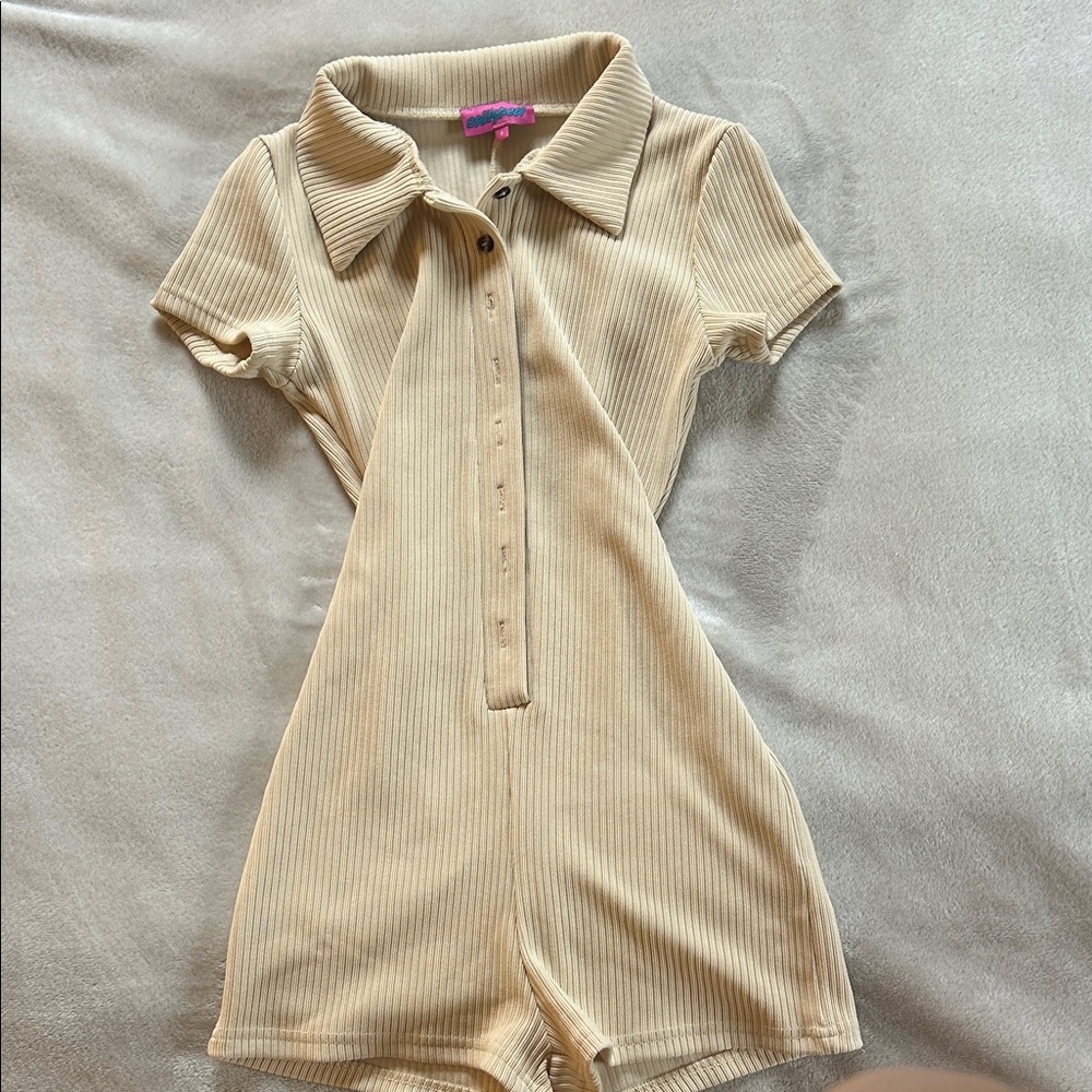 Edikted cream bodysuit